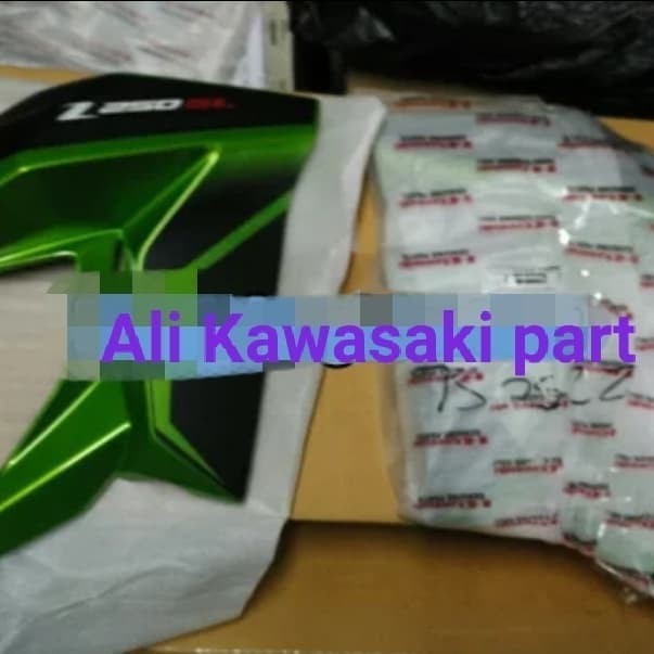 Shroud Shrod Sayap Sirip Tangki Z250 Sl Z250Sl Hijau Original