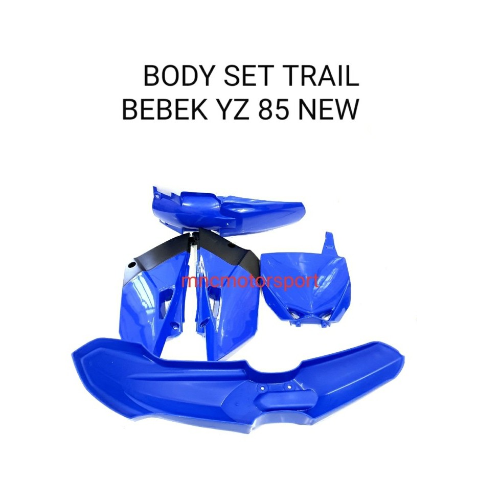 Body Set Trail Bebek Yz 85 New Biru