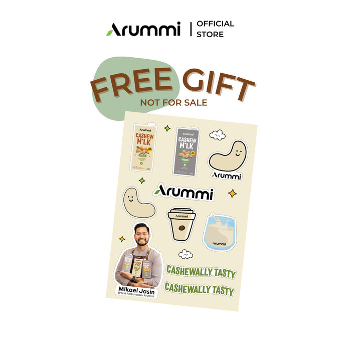 

NOT FOR SALE - FREE STICKER ARUMMI