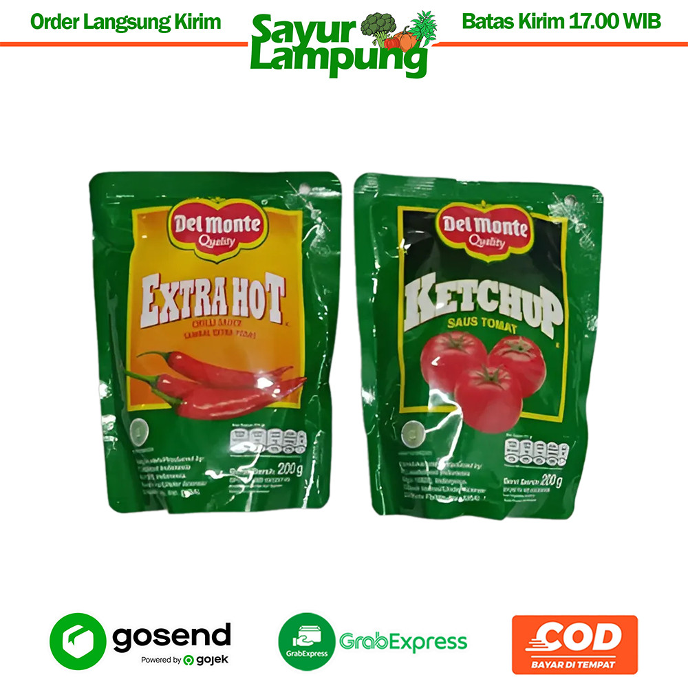 

Delmonte Del Monte Saus 200 Gr - Sayur Lampung