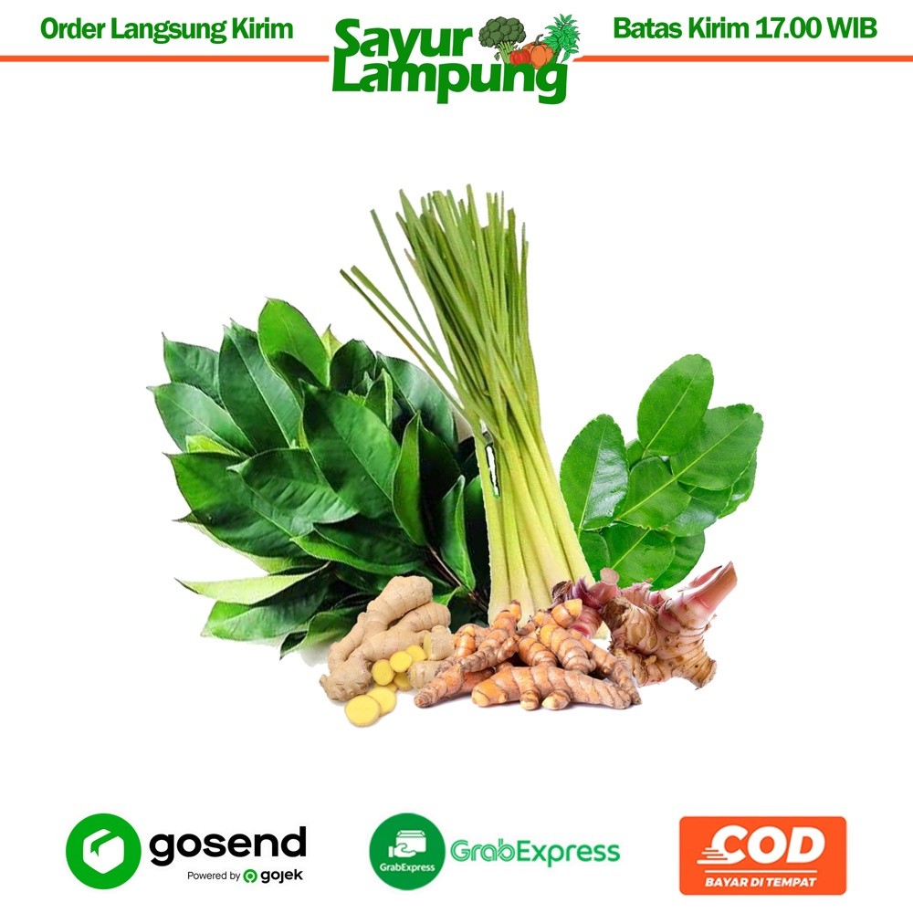 

Paket Bumbu Lengkap Bumbu Dapur 1 Bungkus - Sayur Lampung