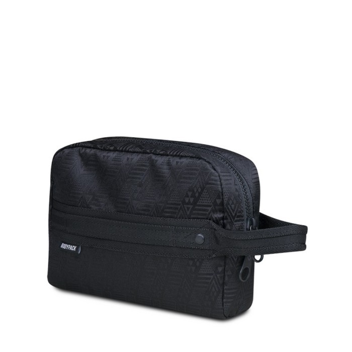 Tas Kecil Bodypack Wanderlust Rawk - Black