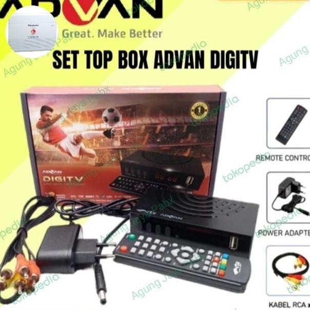 ADVAN STB BOX DVBT2 TV DIGITAL