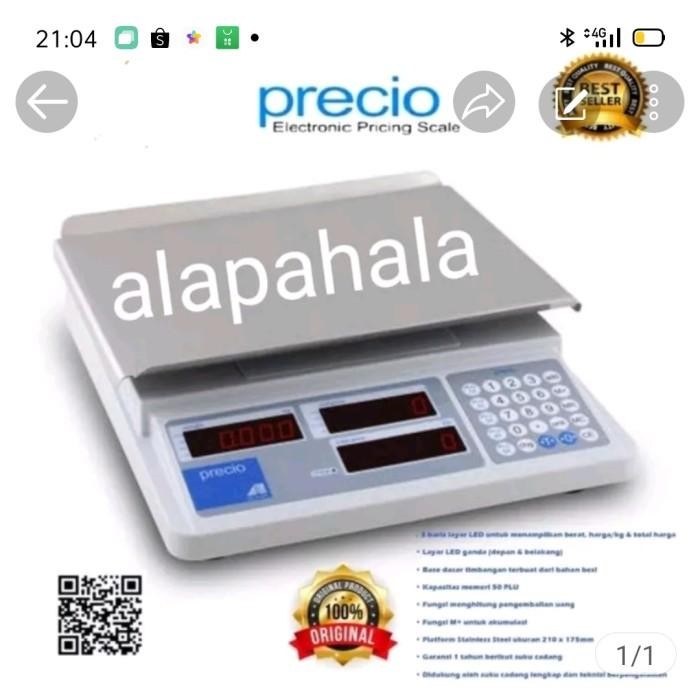 Timbangan Digital Precio +Harga 30Kg