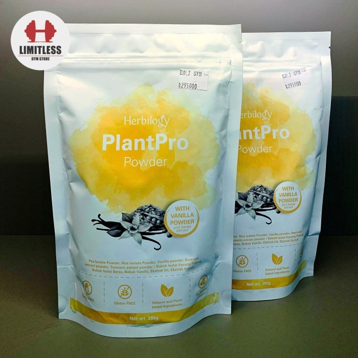 

Herbilogy PLANTPRO Vegan Protein Powder - 280gr Vanilla Lactose Free