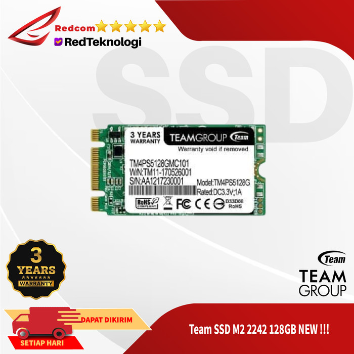 Team SSD M2 2242 128GB NEW 