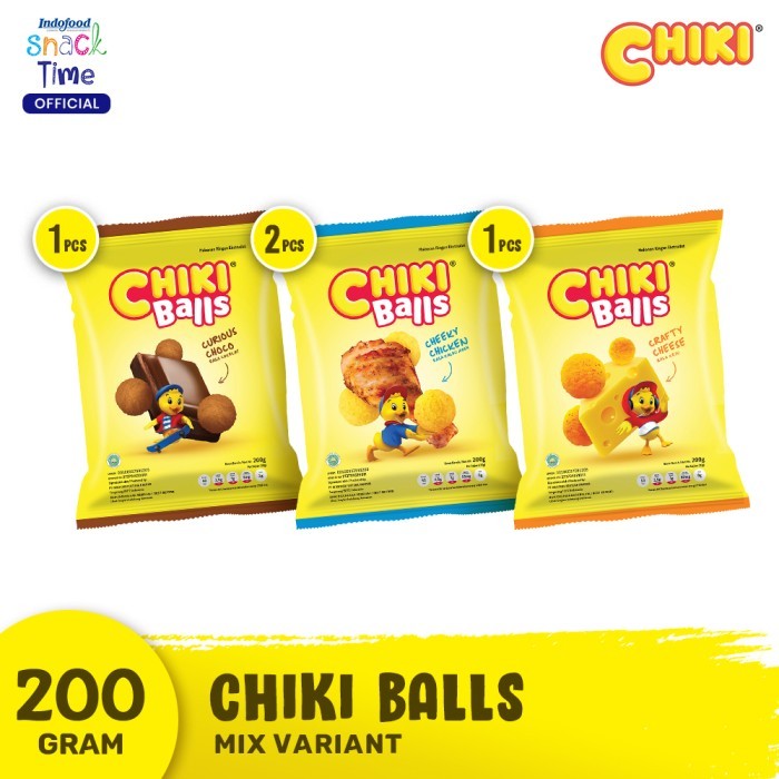 

Chiki Ball All Variants 200 Gr - 4 Pcs
