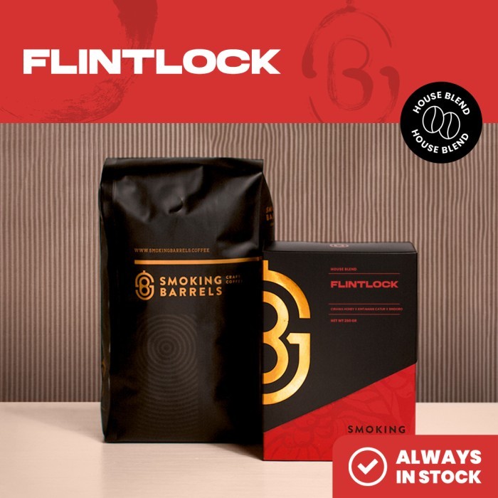 

Flintlock Blend (Specialty Coffee - Espresso Roast) - Smoking Barrels
