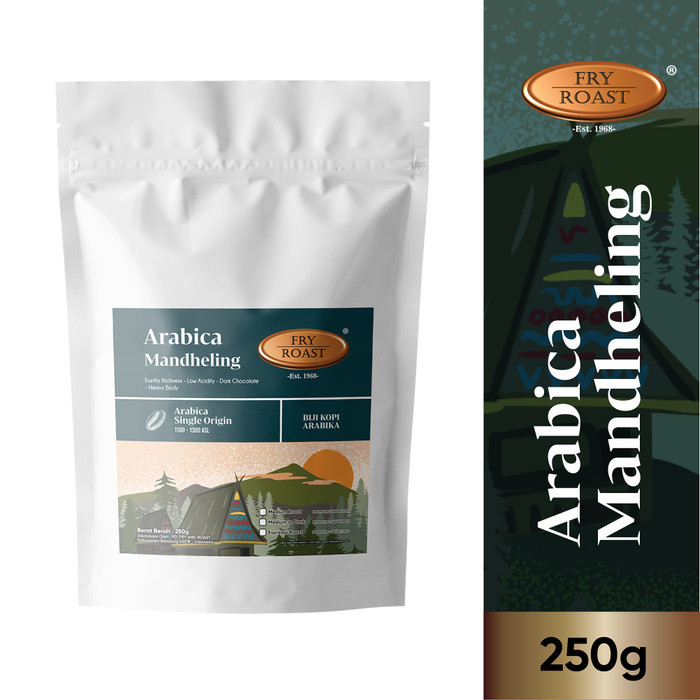 

KOPI ARABIKA MANDHELING 250 GRAM BIJI/BUBUK