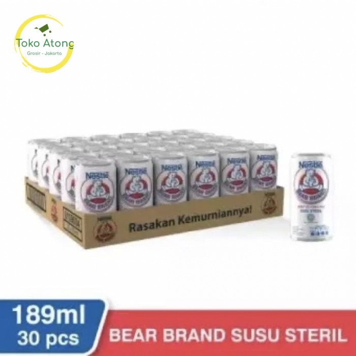 

bear brand susu beruang 189 ml 30 pcs (1 karton)