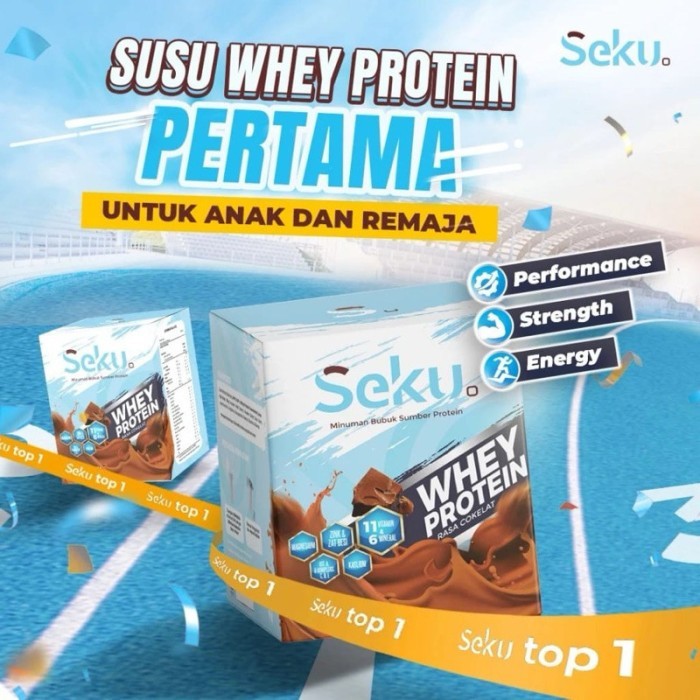 

Susu SEKU Performance Maksimal (40gr) - isi 5 sachet