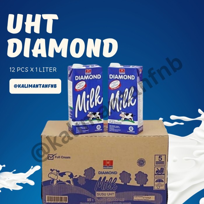 

Susu UHT Diamond 1L - KARTONAN GRAB GOJEK