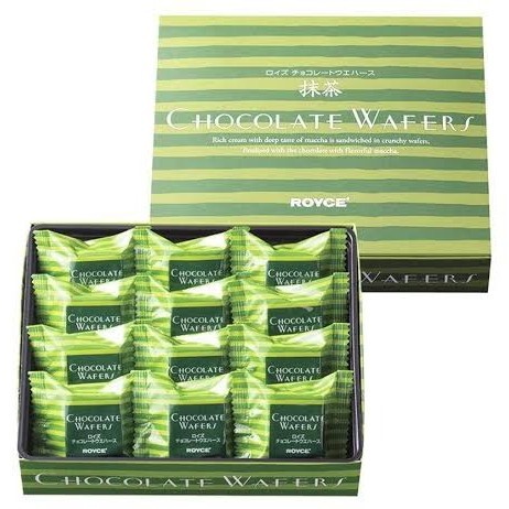 

Royce chocolate wafers matcha 120gr import jepang ORIGINAL