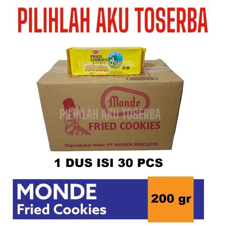 

Biskuit Monde FRIED COOKIES - ( HARGA 1 DUS )