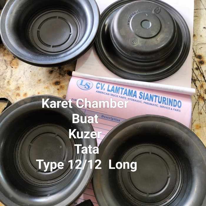 Karet Chamber Kuzer TATA type 12/12 Karet KUZER karet TATA Brake chamber