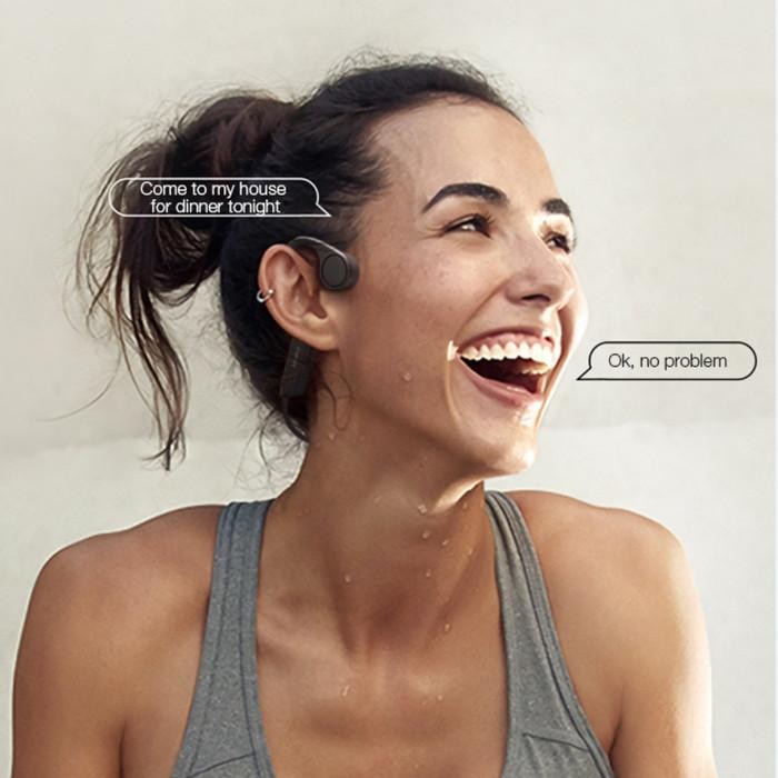 Lenovo Bone Conduction Headphone Wireless Bluetooth Running Swimming