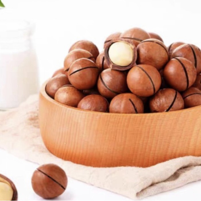 

Macademia roasted berat 500gr