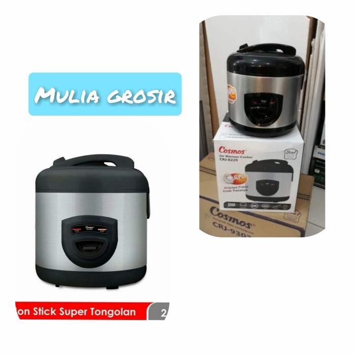 Magic Com Cosmos 2Liter 3In1 Crj 8229 / Rice Cooker Cosmos 2 Liter