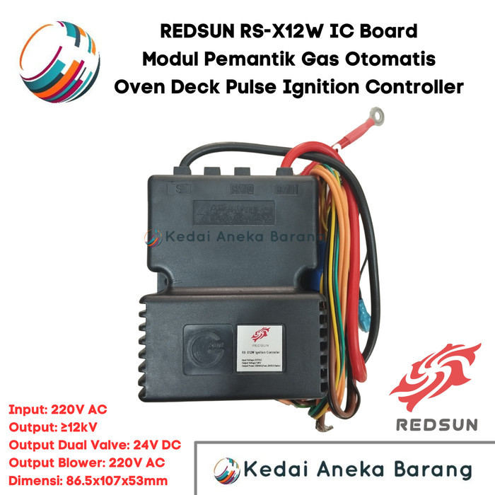 Modul Pemantik Gas Oven Pulse Ignition Transformer Controller Otomatis