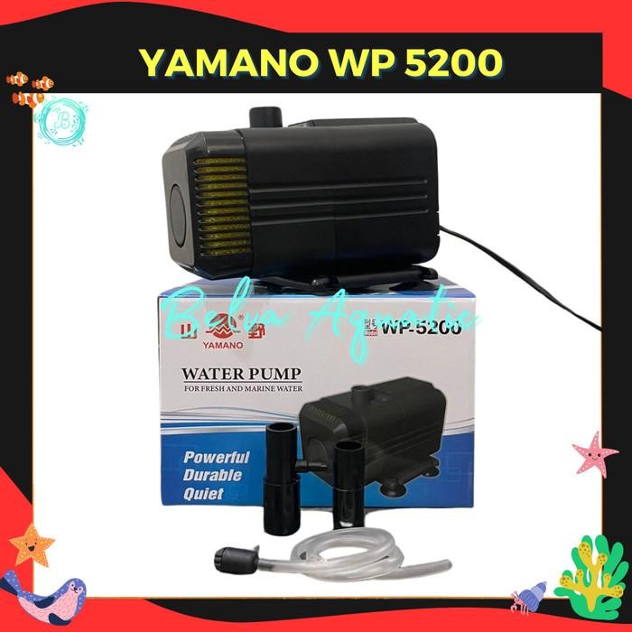 Yamano Wp 5200 Wp-5200 Pompa Aquarium Pompa Kolam Pompa Hidroponik