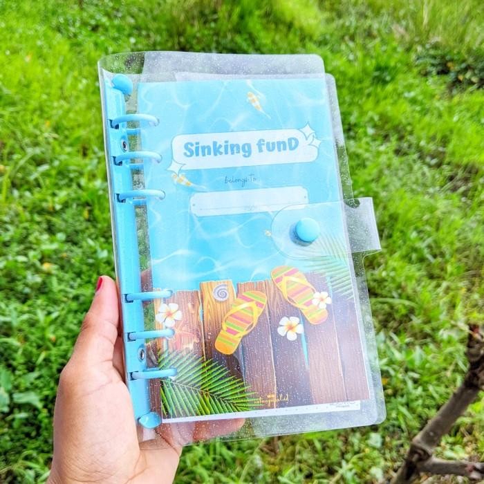 

Paket Binder A6 Sinking Fund / Cover Glitter Warna