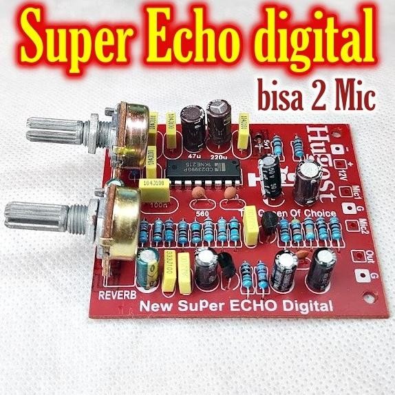 Kit New Super ECHO Digital Hugost kit reverb efek vokal
