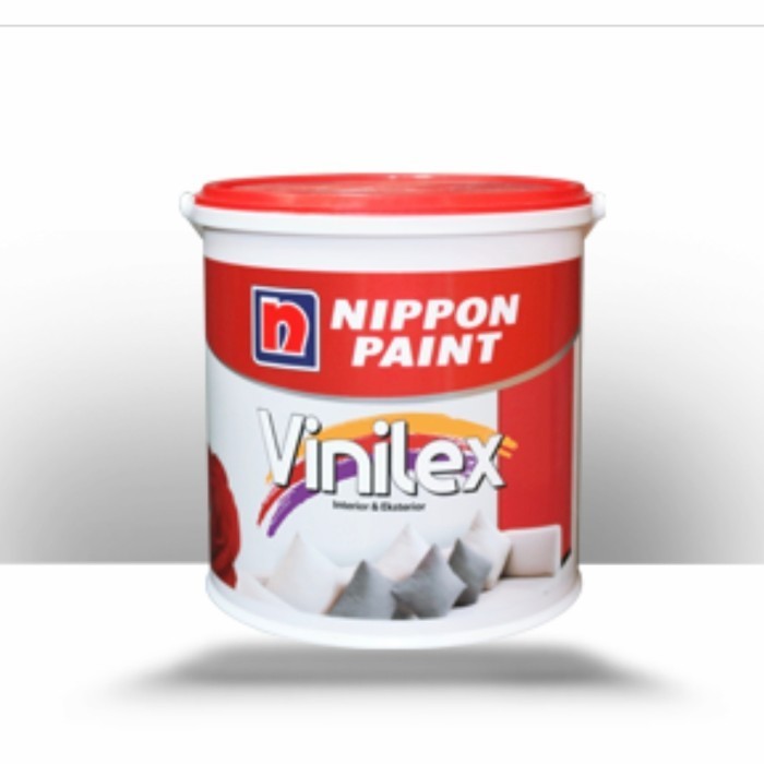 Cat tembok Nippon Vinilex warna SB Brilliant white 990 Pail 25kg