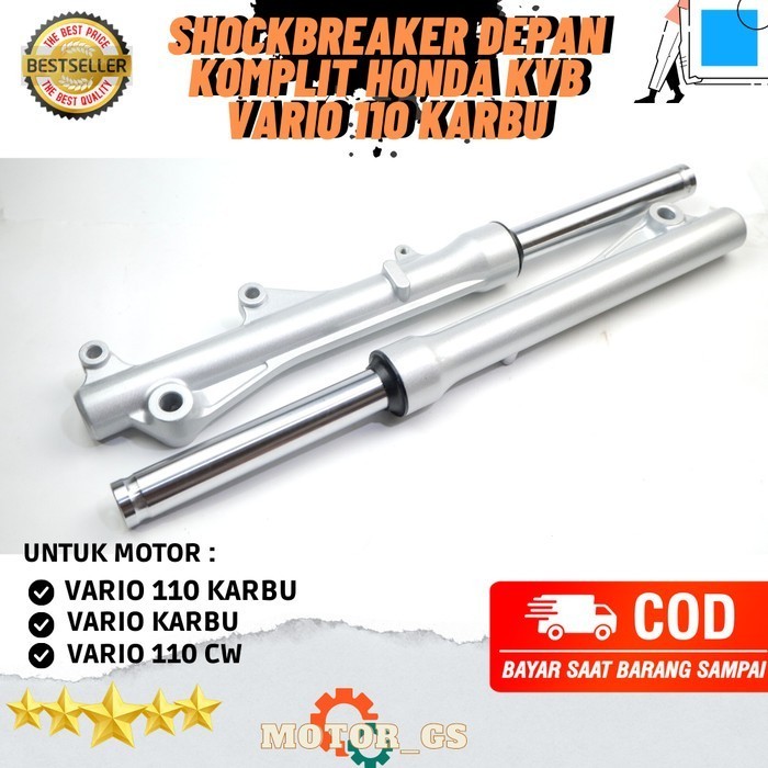 Shockbreaker Depan Komplit Honda Vario 110 & Vario 110 Cw As Shock Kvb