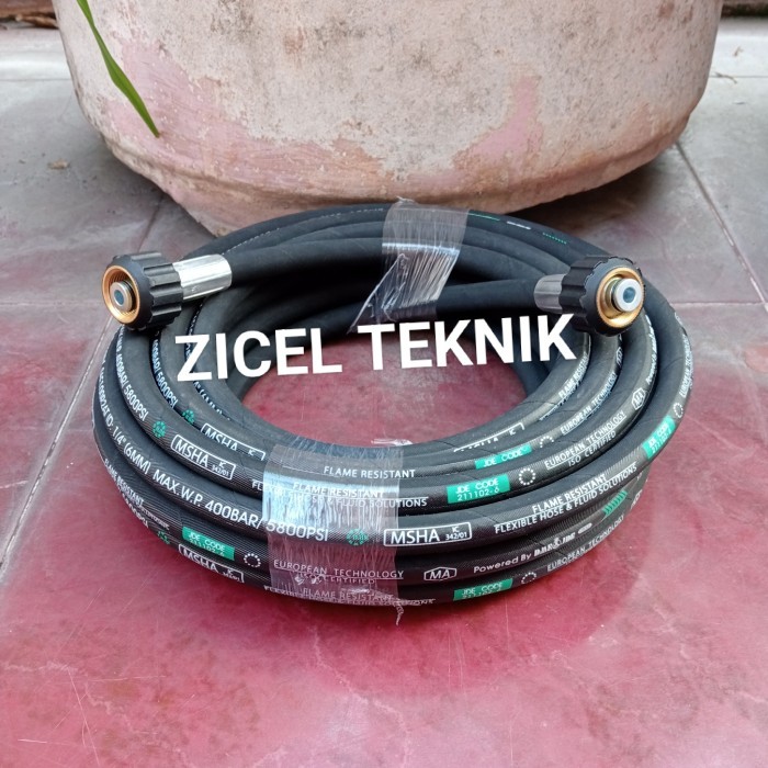 Selang high pressure washer Aipower EPW1700 / APW3200 1/4" 400bar =10m