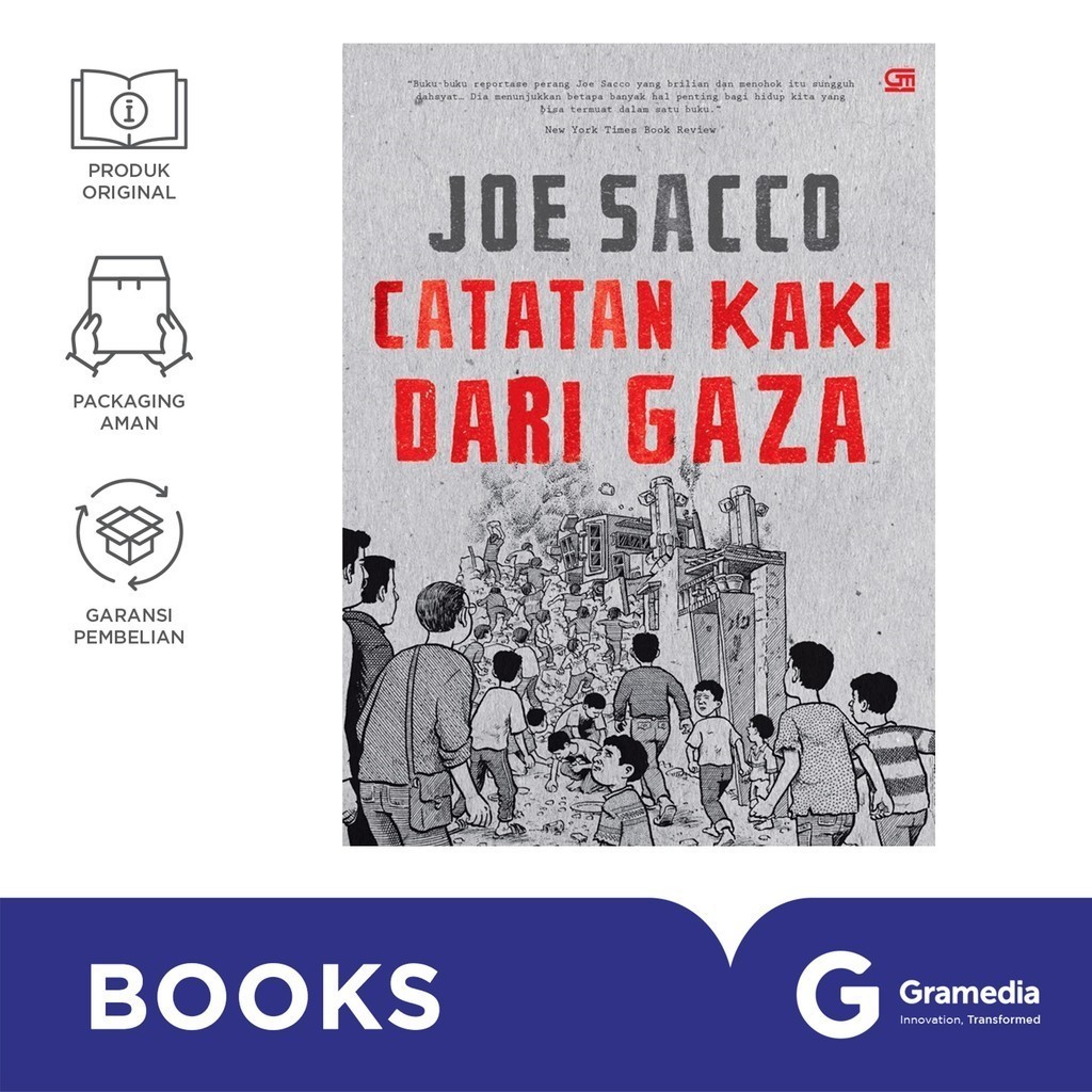 Buku Catatan Kaki Dari Gaza (Joe Sacco)