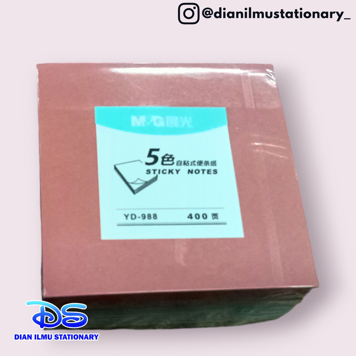 

+++++] sticky note 76x76mm 998 m&g