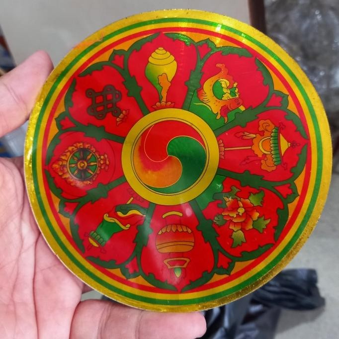 

:::::::] sticker simbol astamangala pachisiang