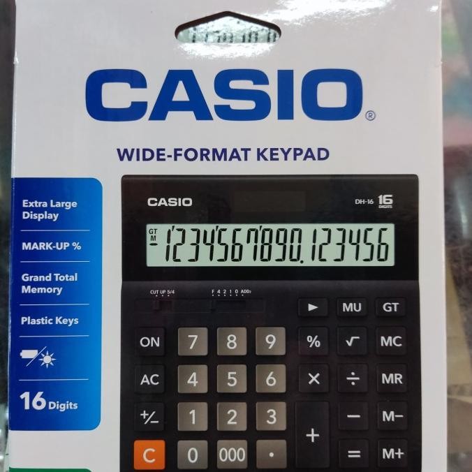 

Kalkulator CASIO DH-20-BK (12 Digit) 100% ORIGINAL GUARANTEED