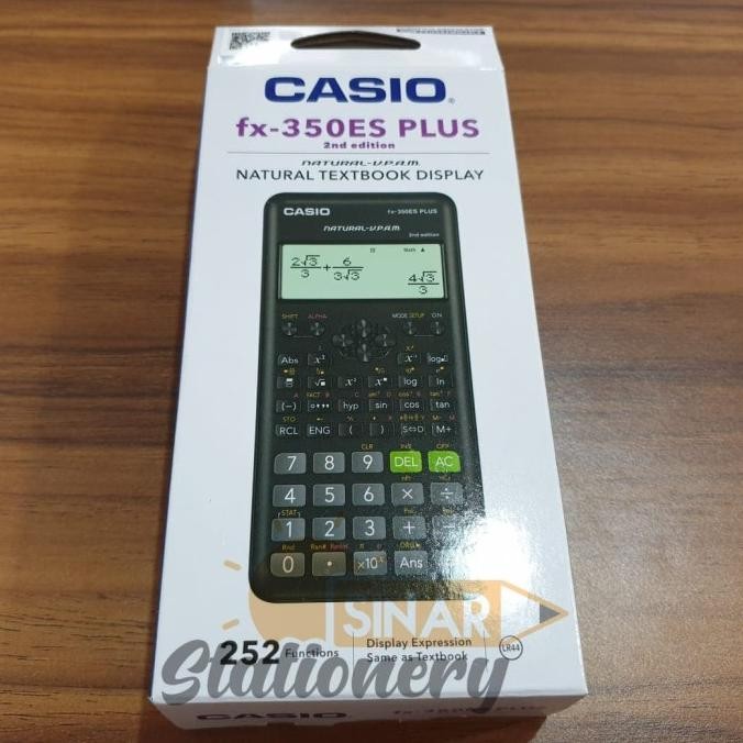 

BEBAS ONGKIR - Kalkulator scientific casio fx 350es plus 2