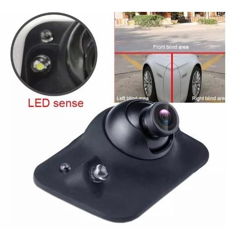 TERLARIS - Kamera Samping Depan Spion Mobil LED Blindspot Waterproof