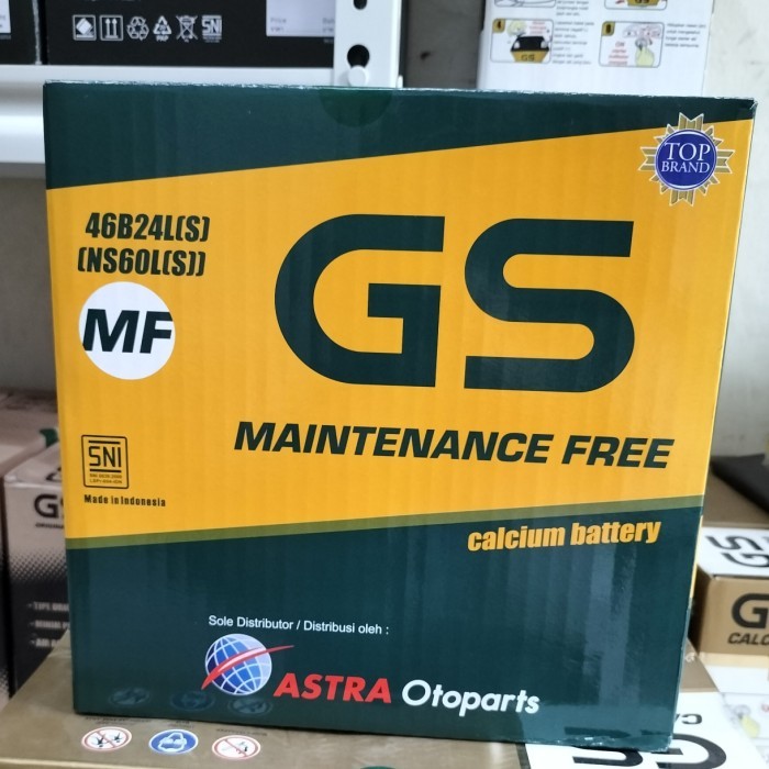 Aki Mobil Honda Crv Gs Astra Mf Ns60Ls Aki Kering