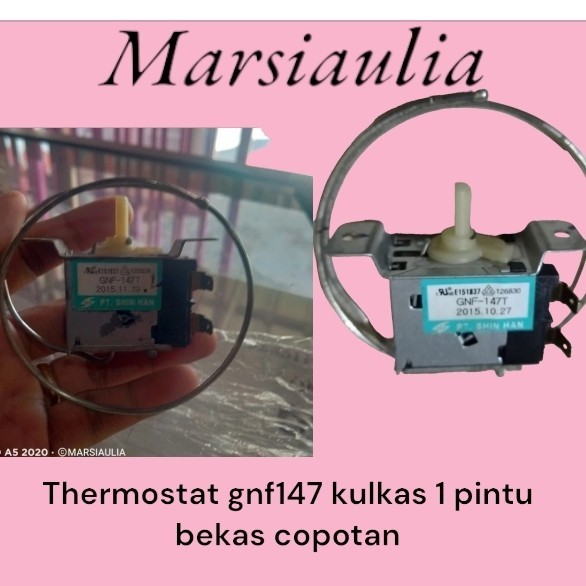 THERMOSTAT KULKAS GNF147 TERMOSTAT GNF 147 GNF-147 GNF147T