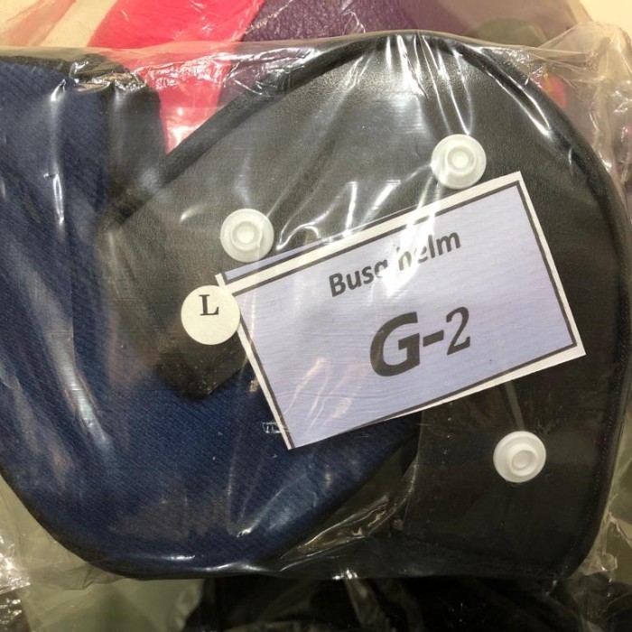 BUSA PIPI SAMPING HELM G-2 EXTERMINATOR KANCING PLASTIK