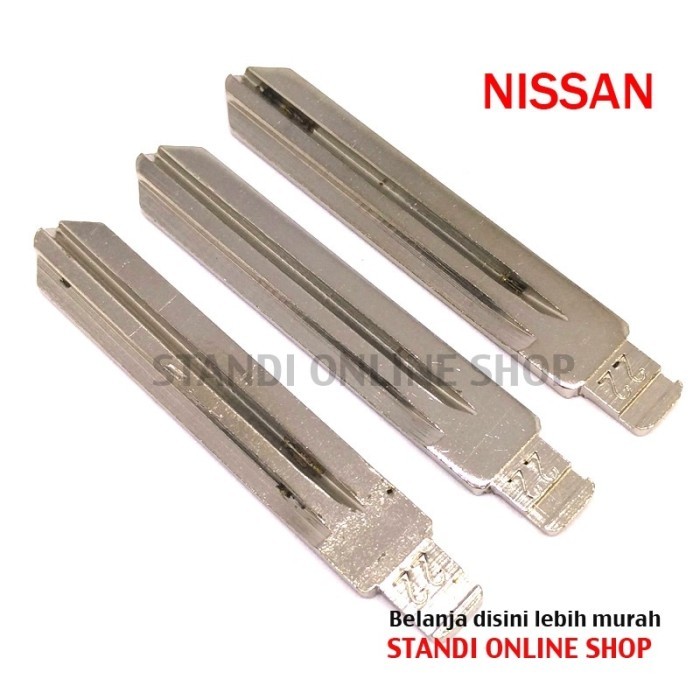 BATANG KUNCI LIPAT FLIP KEY ANAK KUNCI KEY BLADE NISSAN LIVINA XTRAIL