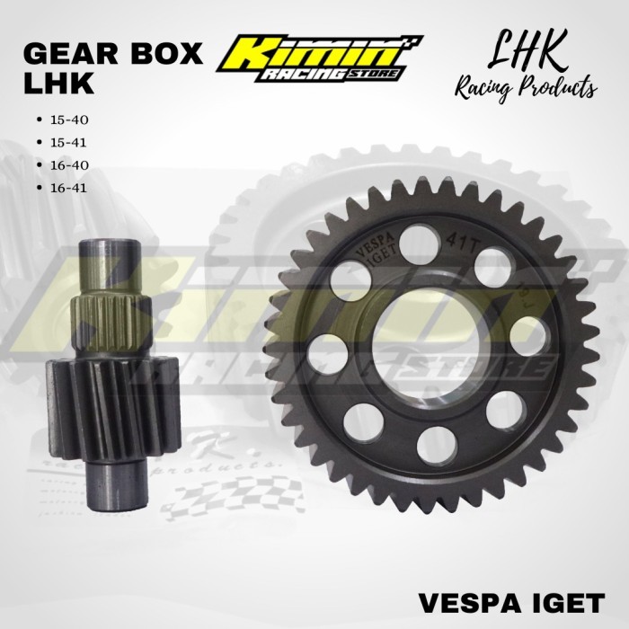 Gear Rasio Vespa Iget - Gir Box Rasio Vespa Iget Lhk Racing Product