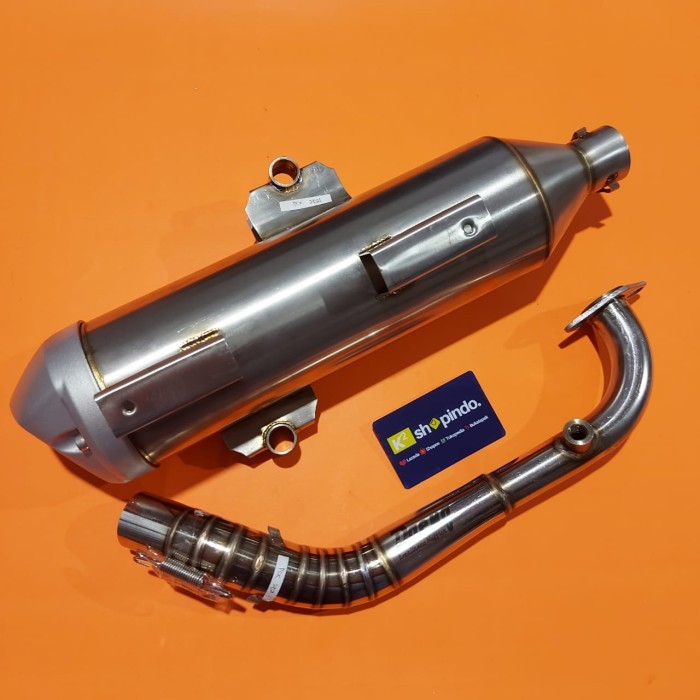 Knalpot Pcx Lokal 160 Daeng Tsukigi Full Stainless Dv