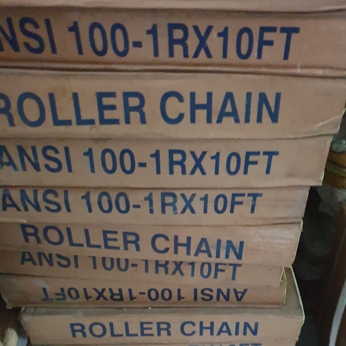 Rantai Industri Rs100-1 / Roller Chain Rs 100-1 Single