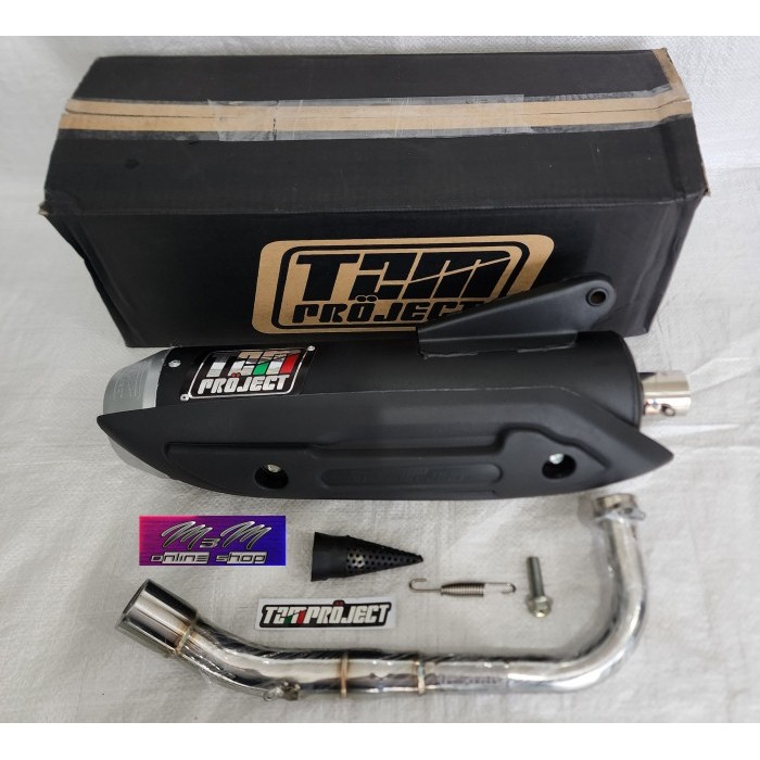 Knalpot Yamaha Mio Sporty Mio Soul Fino Karbu Tzm Project