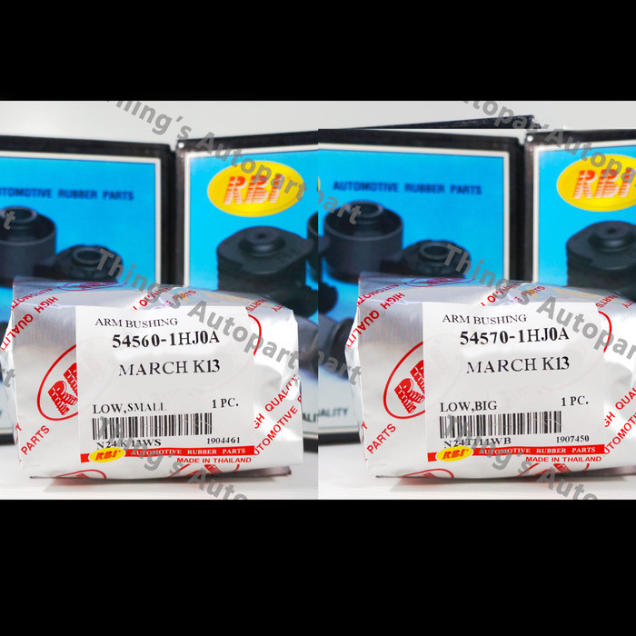 Bushing Lower Arm Besar + Kecil Nissan March Merk Rbi