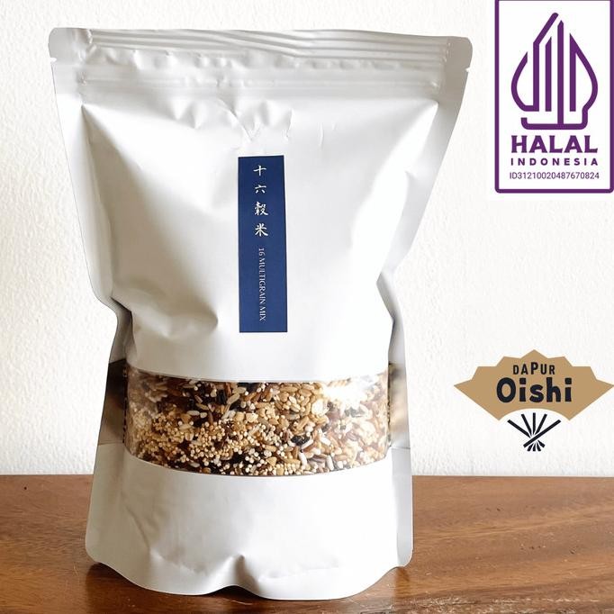 

Bisa Grab ! 16 Multigrain Rice x Rill | Nasi Sehat Vegan Quinoa Beras Merah