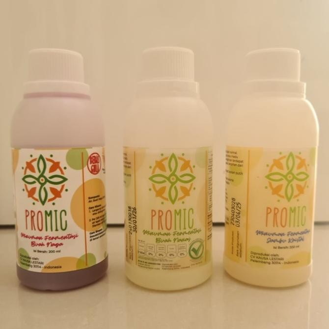 

Ready Promic Probiotic Minuman Fermentasi Sari Buah 200 ml ( Starter Biang Juspro )