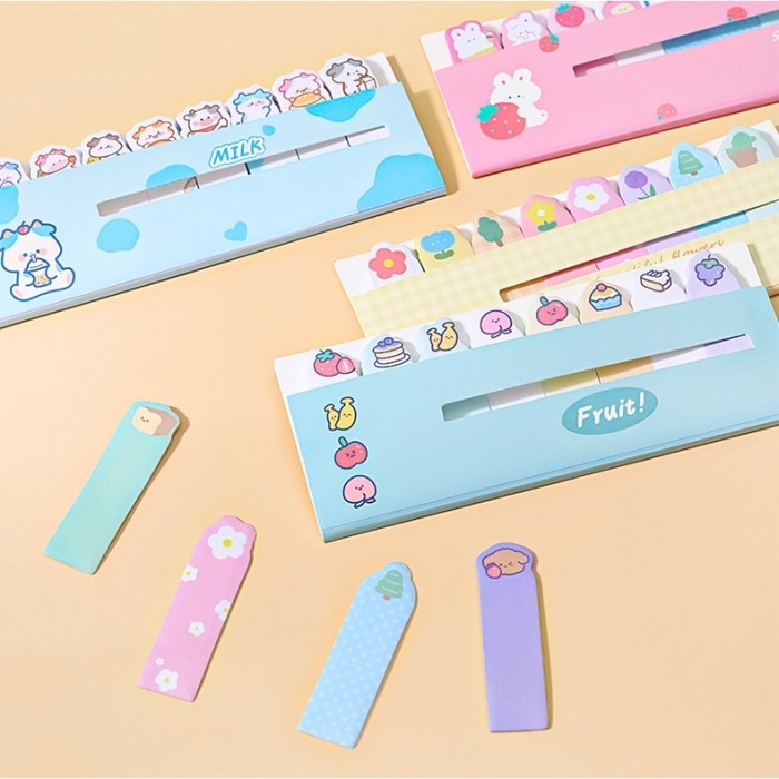 

Andra - Pembatas Buku Motif Kartun Lucu / Paper Marker / Pembatas Buku