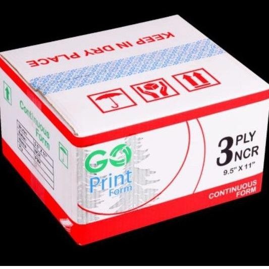 

NEW Continuous Form / Kertas komputer / Kertas Print 3 PLY GO PRINT