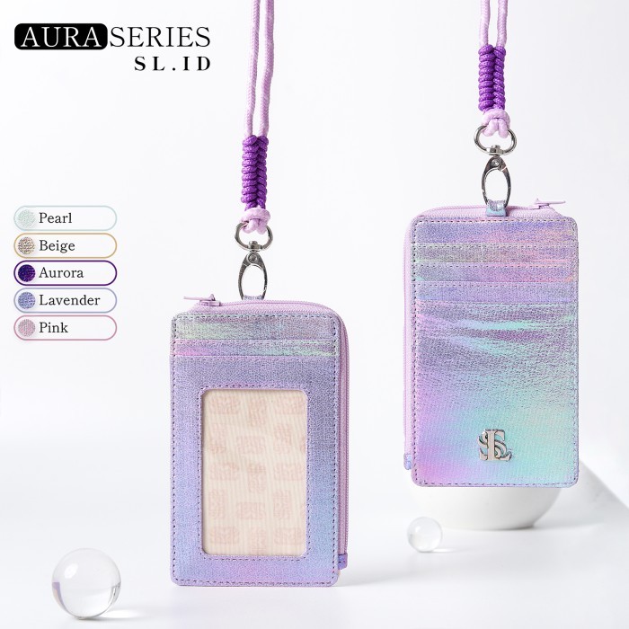 

Andra - Sl.Id Dompet Lanyard Id Card Holder Gantungan Name Tag Hologram - Aura Series