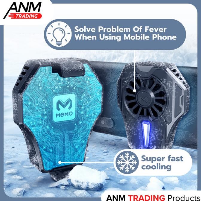Cooler Handphone Memo DL01 / Fancooler Radiator / Pendingin HP DL 01